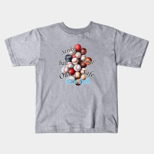 Heroic Home Run: The Power of Baseball in One Hit Kids T-Shirt